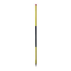  Schneeleitstäbe NESTLE Schneeleitstab aus Stahlrohr, 50 cm-Teilung, schwarz/gelb 12385761